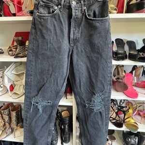 AGOLDE Black Denim Jeans